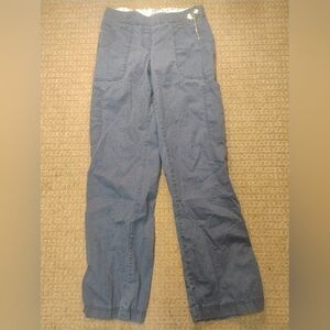 KOI Lindsey Scrub Pants Women’s Small Dark Blue Medical Uniform Cargo Utility